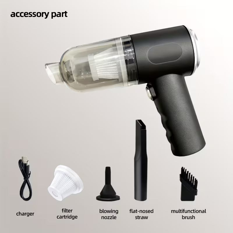 Portable Cordless Handheld Vacuum Cleaner with Tornado Suction