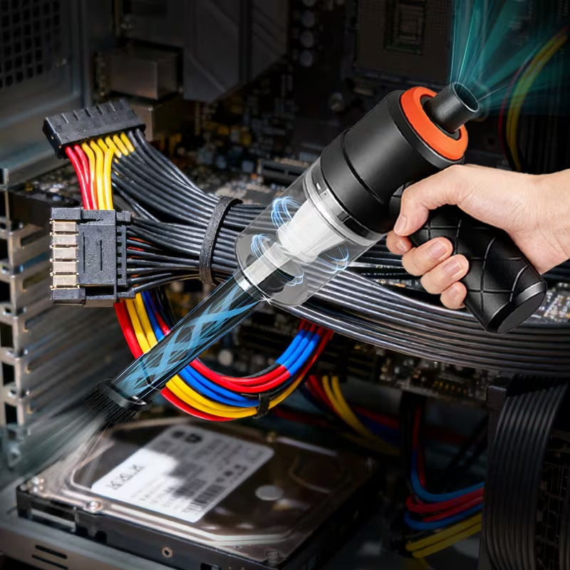 Portable Cordless Handheld Vacuum Cleaner with Tornado Suction